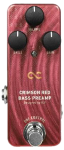 Crimson Red Bass Preamp