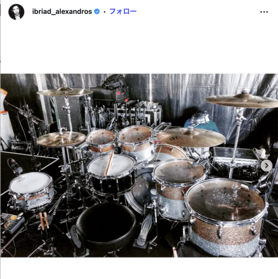 Instagram(@ibriad_alexandros 2018年8月26日)