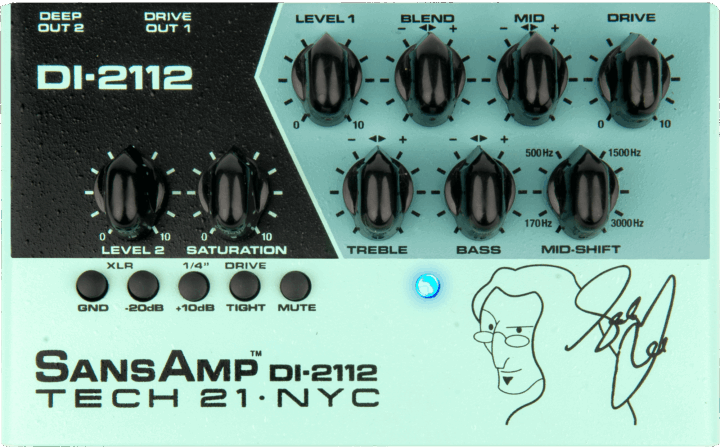 Geddy Lee Signature SansAmp DI-2112