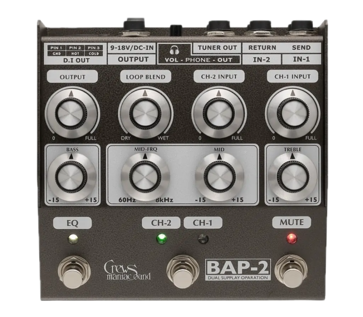 BAP-2 Bass Foot Preamp