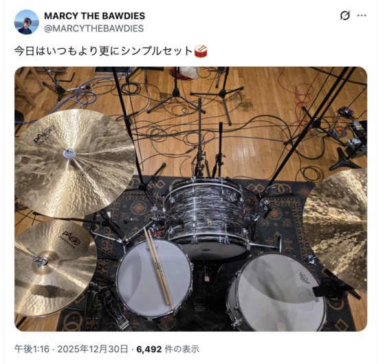 X(@MARCYTHEBAWDIES 2025年12月30日)