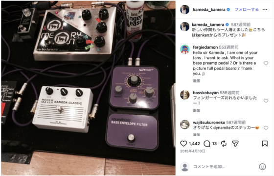 Instagram(@kameda_kamera 2015年4月10日)