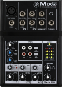 Mix5 5-Channel Compact Mixer